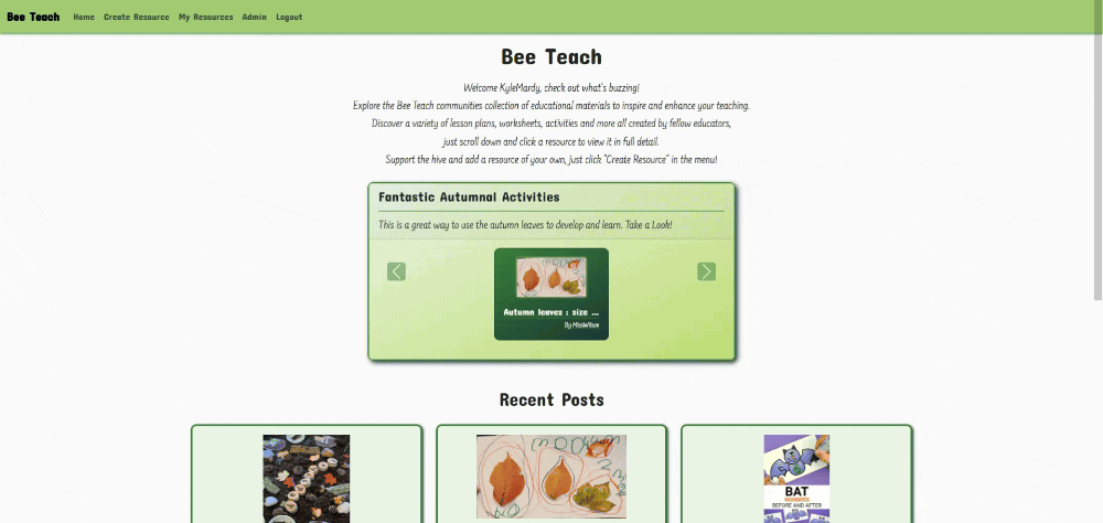 Bee Teach project preview